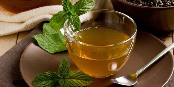 green tea for diet with apples